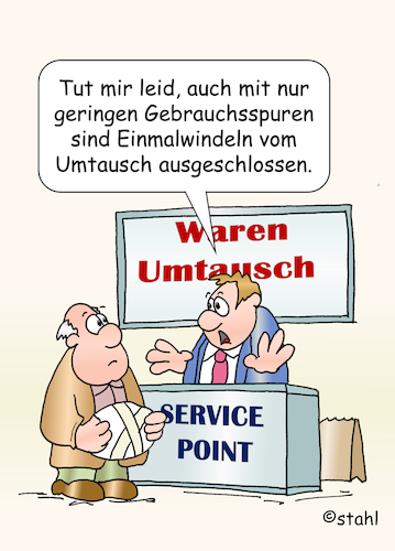 Cartoon: Umtausch (medium) by wista tagged umtausch,umtauschen,geschenk,geschenke,waren,warenumtausch,ersatz,geld,zurück,kauf,kaufen,händler,einzelhändler,warenhaus,einkauf,einkaufen,retour,retouren,umtausch,umtauschen,geschenk,geschenke,waren,warenumtausch,ersatz,geld,zurück,kauf,kaufen,händler,einzelhändler,warenhaus,einkauf,einkaufen,retour,retouren