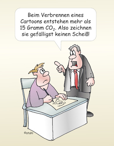 Cartoon: Umweltbelastende Cartoons (medium) by wista tagged cartoon,umwelt,co2,belastung,verbrennen,zeichnen,umweltschutz,treibhausgase,steuer,vermeiden,vermeidung,zeichnung,papier,gewicht,auto,erdöl,kohlenstoff,zellulose