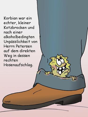 Cartoon: Versteckspiel (medium) by wista tagged kotzbrocken,übelkeit,erbrechen,alkohol,bar,kneipe,toilette,übergeben,hose,schmutz,beschmutzen,putzen,bier,wein,schnaps,trinken,kopfschmerz,unpässlich,stifel,schuh,schuhe,verstecken,versteckspiel,suchen,finden,verbergen