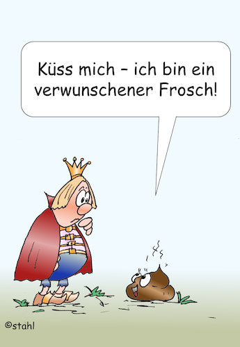 Cartoon: Verwunschener Frosch (medium) by wista tagged märchen,frosch,könig,prinz,prinzessin,froschkönig,froschprinz,königreich,heirat,grimm,gebrüder,grimms,märchenprinz,reich,gold,schloss,palast,kuss,küssen,verwunschen,verzaubert,märchen,frosch,könig,prinz,prinzessin,froschkönig,froschprinz,königreich,heirat,grimm,gebrüder,grimms,märchenprinz,reich,gold,schloss,palast,kuss,küssen,verwunschen,verzaubert