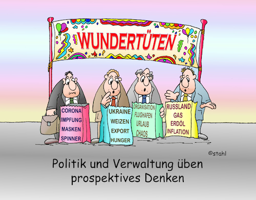 Cartoon: vorausschauendes Denken (medium) by wista tagged corona,krieg,ukraine,planung,prospektiv,denken,impfen,impfung,öl,gas,gasspeicher,weizen,hunger,ernährung,sonnenblumenöl,rapsöl,inflation,preisteigerung,benzin,benzinpreis,tanken,urlaub,flug,flughafen,kontrolle,gepäck,warteschlange,verzögerung,politiker,verwaltung,corona,krieg,ukraine,planung,prospektiv,denken,impfen,impfung,öl,gas,gasspeicher,weizen,hunger,ernährung,sonnenblumenöl,rapsöl,inflation,preisteigerung,benzin,benzinpreis,tanken,urlaub,flug,flughafen,kontrolle,gepäck,warteschlange,verzögerung,politiker,verwaltung