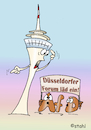 Cartoon: Anti-AfD Demo (small) by wista tagged demo,demonstration,düsseldorf,anti,afd,rechts,rechtsextremismus,nazi,nazis,rheinturm,forum,remigration,mehrheit,schweigende,laut