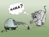 Cartoon: Baby Elefant (small) by wista tagged baby,elefant,elephant,staubsauger,missverständnis,rüssel,mama,elefanten