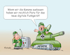 Cartoon: Bundeswehr Digitalfunk (small) by wista tagged bundeswehr,beschaffung,beschaffungsamt,mangel,mängel,digitalfunk,digital,digitale,funkgeräte,versäumnisse,panne,unfähigkeit,problem,einbau,missmanagement,fahrzeuge,panzer,milliarden,verteidigungsministerium,pistorius,heer