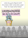 Cartoon: Chatbot für Juristen (small) by wista tagged chatbot,chatgpt,chat,ki,künstliche,intelligenz,arbeit,jura,jurist,juristendeutsch,juristen,anwalt,rechtsanwalt,ersatz,text,texte,rechtstexte,verfahren,einspruch,vertretung,formulieren,gesetz,sprache,eingabe,überflüssig,gericht