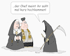 Cartoon: Chef (small) by wista tagged himmel,hölle,chef,nonne,priester,pfarrer,kirche,leben,tod,sense,sensemann,skelett,grab,sterben,gott,beerdigung,kloster,befehl,gebot,boss