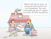 Cartoon: Eigenheim und Klimawandel (small) by wista tagged haus,eigenheim,wohnen,bauen,heizung,wärmepumpen,isolieren,dämmung,solarzellen,strom,gas,öl,klima,erderwärmung,co2,bauvorschrift,temperatur,heizen,sparen,einsparungen,verbrauch