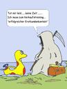 Cartoon: Ginger und Kalaschnikow 40 (small) by wista tagged ginger,kalaschnikow,dr,tod,sensemann,beruf,seminar,weiterbildung,verkauf,verkäufer,kunde,kundenkontakt