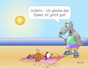 Cartoon: Grillgut ist gut (small) by wista tagged essen,trinken,strand,meer,grillen,grill,fleisch,huhn,hühnchen,braten,grillkohle,sonne,kochen