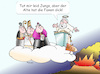 Cartoon: Kirche von oben (small) by wista tagged kirche,katholische,katholiken,himmel,hölle,papst,kardinal,bischof,priester,messdiener,petrus,fegefeuer,missbrauch,krise,strafe,gott,opfer,kindesmissbrauch,kinder,jugend,gemeinde,glauben,gläubige,vertuschen,straftat,täter