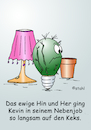 Cartoon: Nebenjob (small) by wista tagged pflanze,topf,blumentopf,kaktus,lampe,arbeit,job,nebenjob,leuchte,leuchten,lampenfassung,birne,leuchtmittel