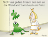 Cartoon: Prinz-Frosch (small) by wista tagged wand,werfen,märchen,frosch,könig,prinz,prinzessin,froschkönig,froschprinz,königreich,heirat,grimm,gebrüder,grimms,märchenprinz,reich,gold,schloss,palast,kuss,küssen,verwunschen,verzaubert