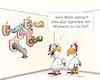 Cartoon: Sammelleidenschaft (small) by wista tagged sammeln,würmer,schlangen,tiere,sammelleidenschaft,hobby,hobbies,hühner,elefant,elefanten,huhn,jagen,jäger,trophäe,trophäen,bild,bilder,jagt,kollektion