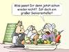 Cartoon: Seniorenteller (small) by wista tagged seniorenteller,essen,trinken,oma,opa,senioren,alte,menschen,restaurant,gasthaus,wirtshaus,kinderteller,angebot,speise,speisen,speisekarte,menu,fleisch,wurst,kartoffeln,gemüse,kellner,wein,bier,wasser,tafel