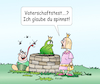 Cartoon: Vaterschaftstest (small) by wista tagged vater,mutter,vaterschaft,test,vaterschaftstest,genanalyse,gentest,dna,verwandtschaft,kind,baby,nachkommen,könig,froschkönig,märchen,brunnen,krone,ball,gold,frosch,prinzessin,prinz,prinzen,liebe,geld,fliege,fliegen,zunge,wasser,grimm,gebrüder,kinder,enkel