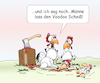 Cartoon: Voodoo Hühner (small) by wista tagged voodoo,religion,zauber,zauberer,huhn,hühner,blut,hühnerblut,federn,knochen,gott,afrika,puppe,voodoopuppe,nadel,nadeln,stechen,loa,opfer,fest,zombie,zompies,schwarze,magie,schaden,schadenszauber,axt,beil,schlachten,schlachter,metzger