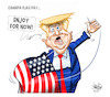 Cartoon: Donald Trump (small) by Mario Lacroix tagged trump,canada