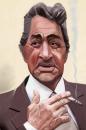 Cartoon: Dean Martin (small) by Ausgezeichnet tagged caricature,karikatur,portrait,dean,martin,smoke,whiskey,johnny,walker,real,man