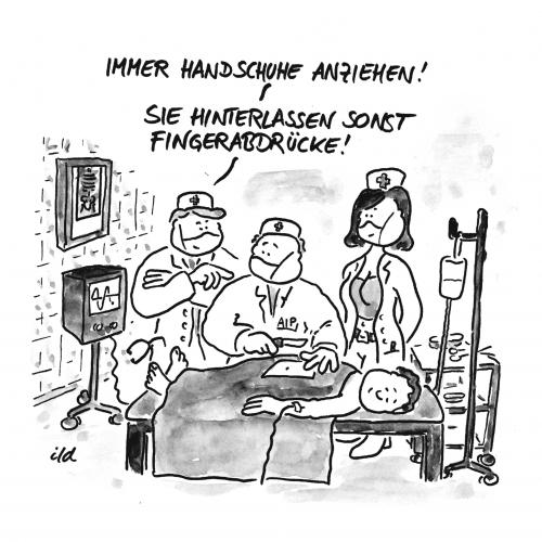 Handschuhe anziehen Handschuhe anziehen