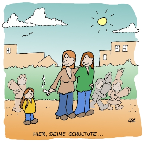 Hier deine Schultüte Hier deine Schultüte