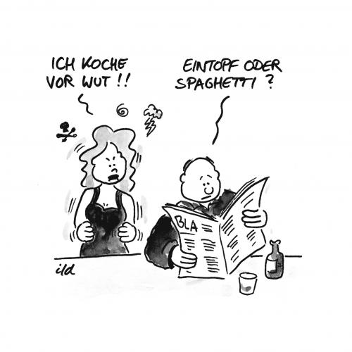 Ich koche vor Wut Ich koche vor Wut
