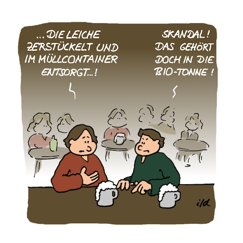 In die Biotonne In die Biotonne