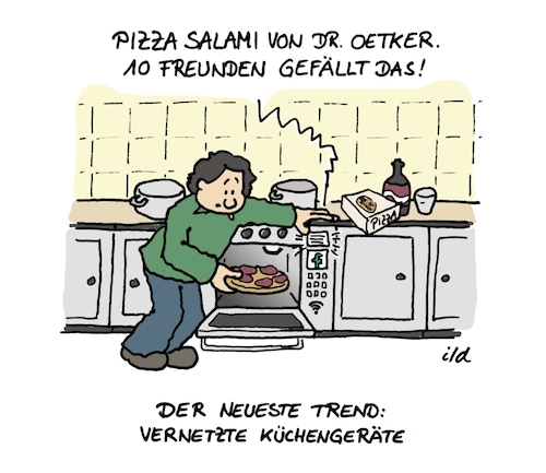 Cartoon: Vernetzte Küchengeräte (medium) by achecht tagged digitalisierung,vernetzung,vernetzt,vernetzen,share,sharing,teilen,information,facebook,social,media,soziale,netzwerke,küche,geräte,gerät,küchengerät,privatsphäre,öffentlichkeit,öffentlich,digitalisierung,vernetzung,vernetzt,vernetzen,share,sharing,teilen,information,facebook,social,media,soziale,netzwerke,küche,geräte,gerät,küchengerät,privatsphäre,öffentlichkeit,öffentlich