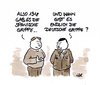 Cartoon: Spanische Grippe (small) by achecht tagged grippe,influenza,tod,spanische,nationalismus,patriotismus,adolf,deutschtum,deutsch