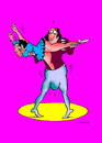 Cartoon: Ballet (small) by Dubovsky Alexander tagged ballet,dance