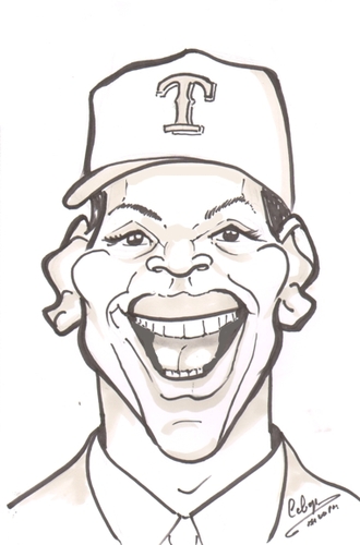 Cartoon: Alex Rodriguez (medium) by cabap tagged caricature