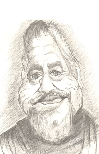 Cartoon: Brian Denis Cox (medium) by cabap tagged caricature