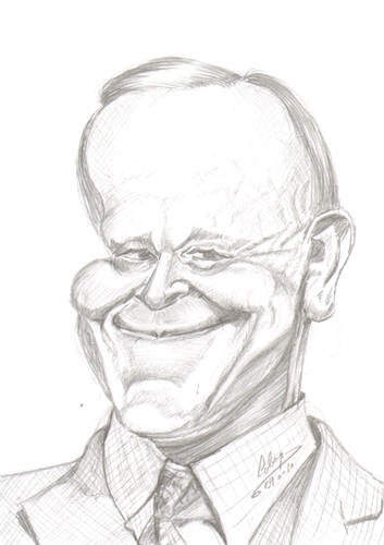 Cartoon: Calvin Coolidge (medium) by cabap tagged caricature