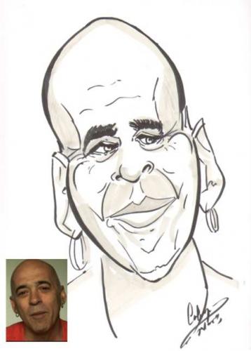 Cartoon: caricature (medium) by cabap tagged caricature