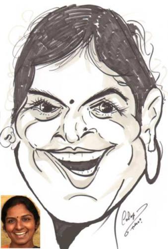 Cartoon: caricature (medium) by cabap tagged caricature