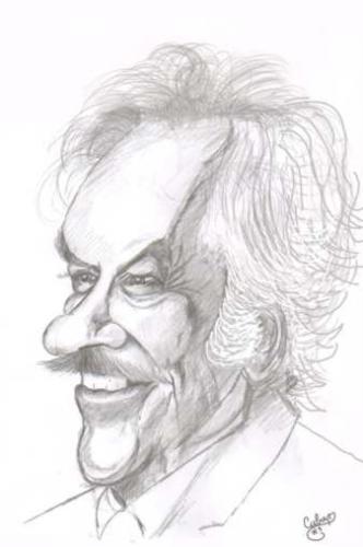 Cartoon: Donald Sutherland (medium) by cabap tagged caricature