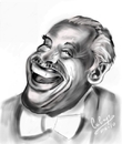 Cartoon: Cab Calloway (small) by cabap tagged caricature,ipad