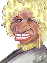 Cartoon: Celia Cruz (small) by cabap tagged caricature