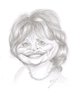 Cartoon: Cindy Williams (small) by cabap tagged caricature