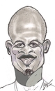 Cartoon: Djimon Hounsou (small) by cabap tagged caricature