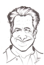 Cartoon: Dustin Hoffman (small) by cabap tagged caricature