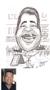 Cartoon: javier (small) by cabap tagged caricature