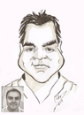 Cartoon: jef (small) by cabap tagged caricature
