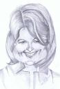 Cartoon: Martha Stewart (small) by cabap tagged caricature