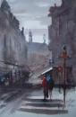 Cartoon: walking (small) by cabap tagged watercolorpainting