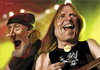 Cartoon: Deep Purple (small) by szomorab tagged deep,purple,caricature