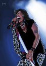 Cartoon: Steven Tyler (small) by szomorab tagged aerosmith,rock,and,roll,music,tattoo,steven,tyler,live