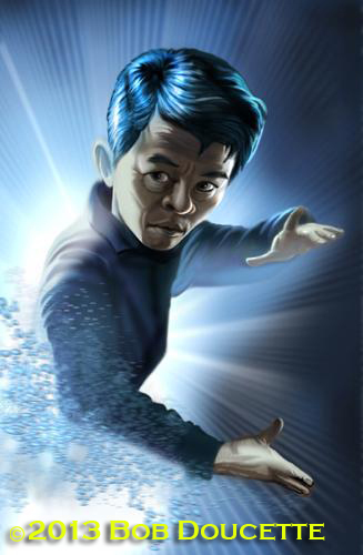 Cartoon: Jet Li (medium) by tobo tagged caricature