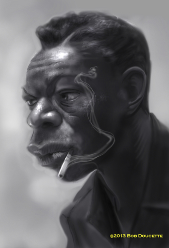 Cartoon: Nat King Cole (medium) by tobo tagged nat,king,cole