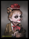 Cartoon: Angela Lansbury as Nellie Lovett (small) by tobo tagged angela lansbury nellie lovett sweeney todd