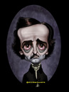 Cartoon: Edgar Allan Poe (small) by tobo tagged caricature,poe